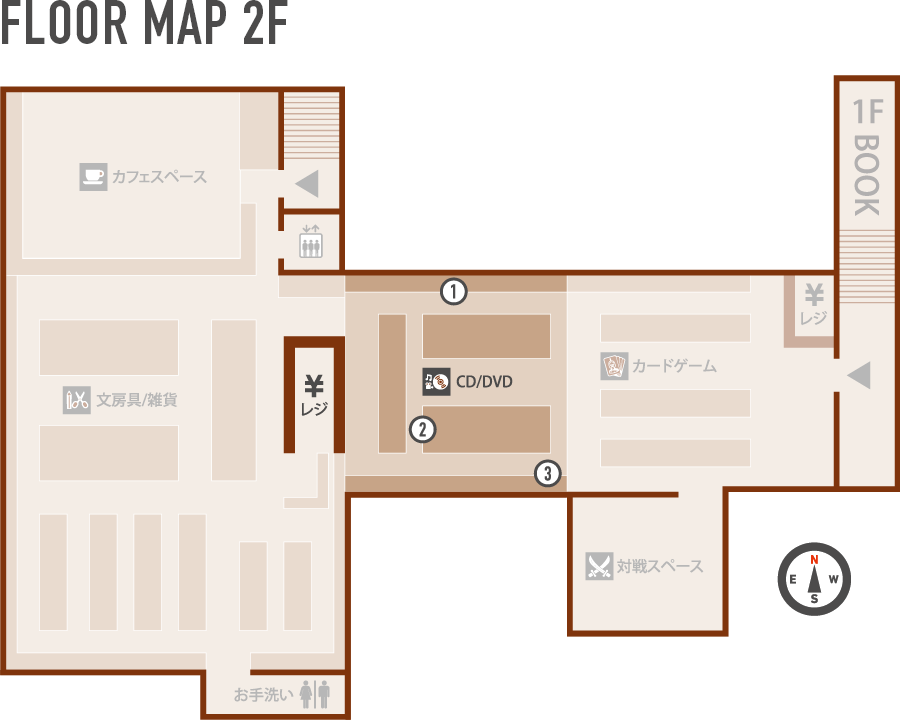 FLOOR MAP 2F